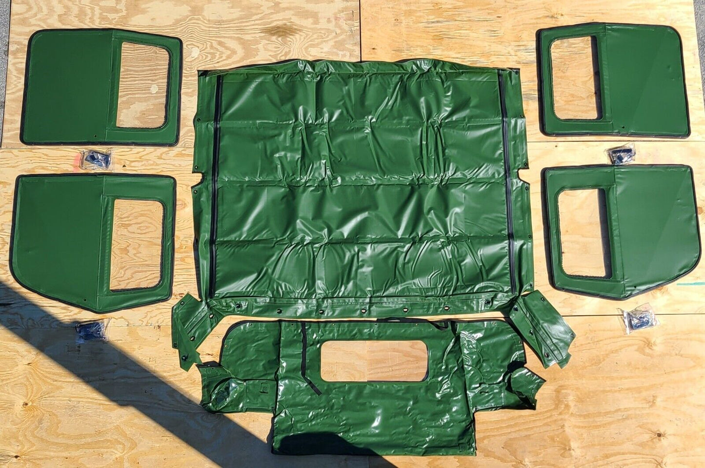 HMMWV 4 MAN  SOFT TOP Selection, Doors, Roof, Curtain Ect  BLACK GREEN