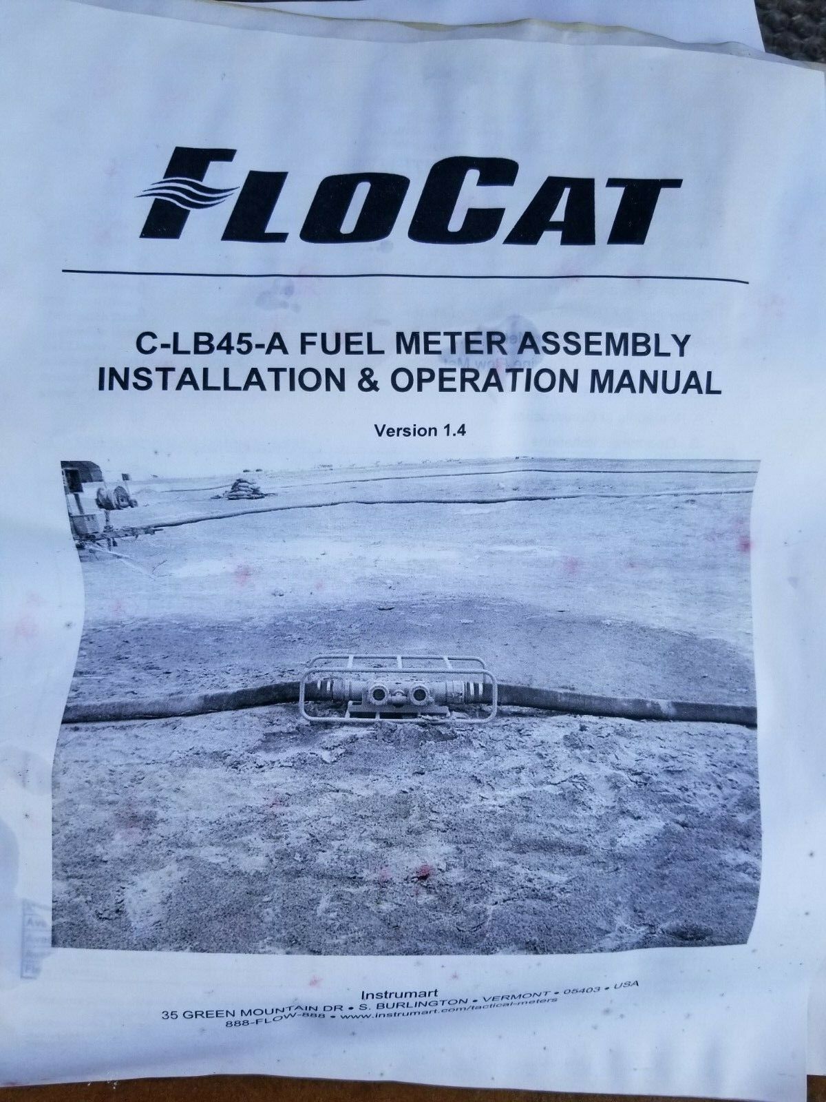 Flow Cat Fuel Meter Assembly C-LB45-A Fuel Meter Heavy duty 6680-01-534-1128