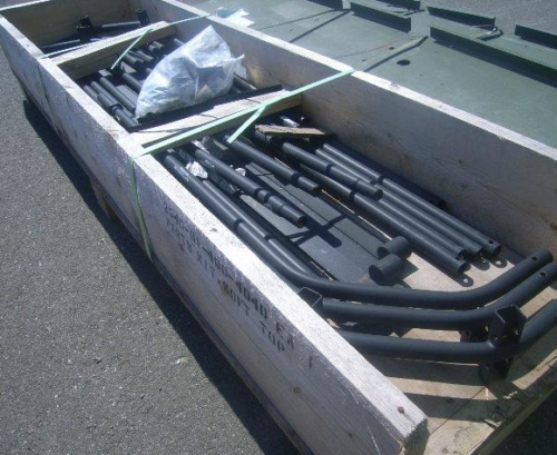 FMTV CARGO KIT M1078 Cargo Tube and Bow Kit Military Truck Tubes 12.5 Foot bed