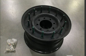 2530-01-443-3405 HMMWV M998 Humvee 16.5 2 Piece WHEEL ASSEMBLY KIT NEW 57K3527  12 stud